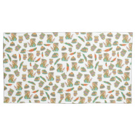 Pillow Sham Boho Pet Girl Kussensloop