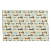 Pillow Sham Speelgoed-vliegtuig Kussensloop (Achterkant-Rechts)