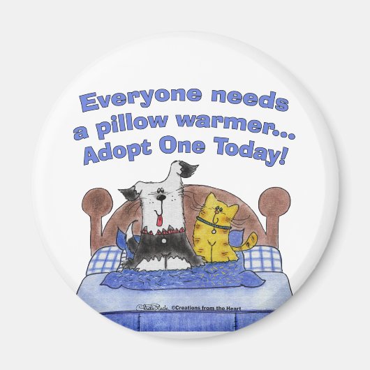 Pillow Warmers Magneet (Voorkant)