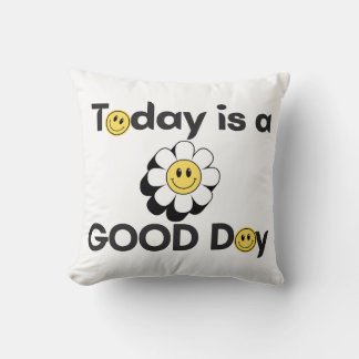 Pillow  with positive words｜ smile face｜ coussins