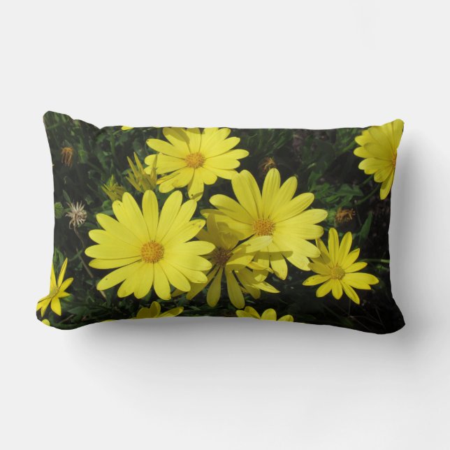 Pillow - Yellow Daisies Kussen (Voorkant)