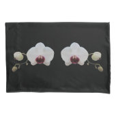 Pillowcases - Ruby-Lipped White Orchid Kussensloop (Voorkant-Links)
