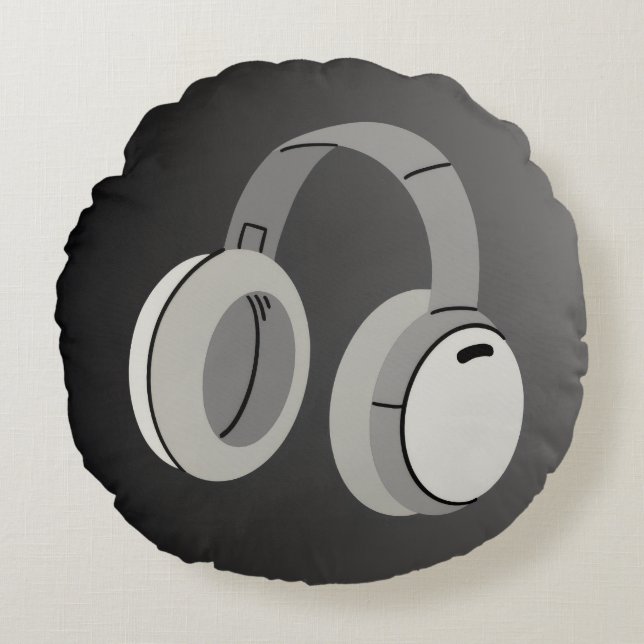 Pillows Tech Rond Kussen (Voorkant)