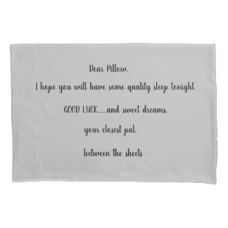 Pillowtalk, eenpiloot, standaardgrootte kussensloop