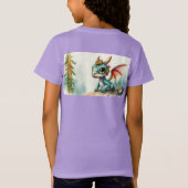 Pilly de Steampunk Dress-up Dragon T-shirt (Achterkant)