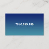 Piloot Aviator Stewardess Plane Sky Post Visitekaartje (Achterkant)