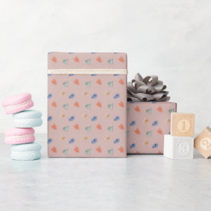 Piloot Bugs in Roze Cadeaupapier