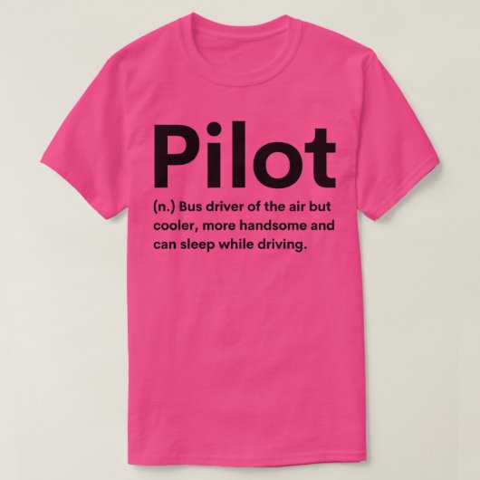 Piloot Definition 2 T-shirt (Design voorkant)