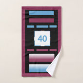 Piloot-drone van de Aeronautical Symbols Chart Bad Handdoek (Handdoek)