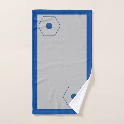 Piloot-drone van de Aeronautical Symbols Chart Bad Handdoek (Handdoek)