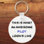 piloot, geweldige sleutelhanger (Voorkant)