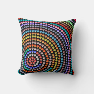 Piloot in moderne abstracte stijl kussen