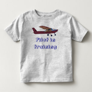 Piloot in opleiding kinder shirts