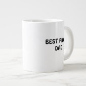 Piloot Luchtvaart Papa's Landing Grappige Kat Stop Extra Grote Beker (Voorkant rechts)