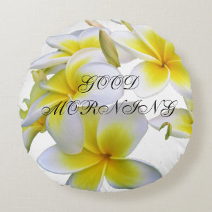 Piloot met bloemen rond kussen