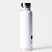 Piloot Naam Vliegtuig Vliegen Cool Waterfles (Rechts)