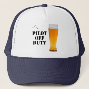 Piloot uit dienst trucker pet