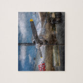 Piloot - Vliegtuig - de B-29-superfort Legpuzzel (Verticaal)