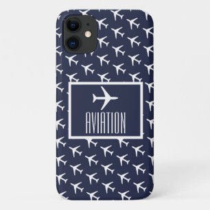 Piloot Vliegtuig Luchtvaart Vliegende iPhone 11 Ho Hoesje