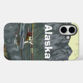 piloot-vliegtuig uit Alaska Case-Mate iPhone Case (Achterkant (horizontaal))