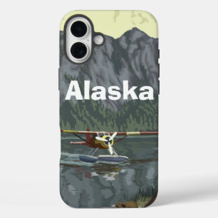 piloot-vliegtuig uit Alaska iPhone 16 Plus Hoesje