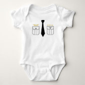 Piloot witte T-shirt Ba (Voorkant)