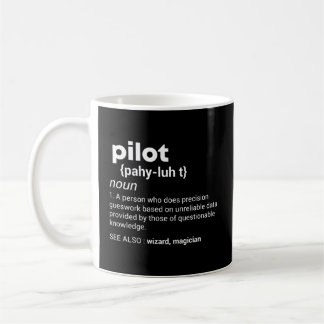 Pilootdefinitie Vliegtuig Jet Aviation Koffiemok