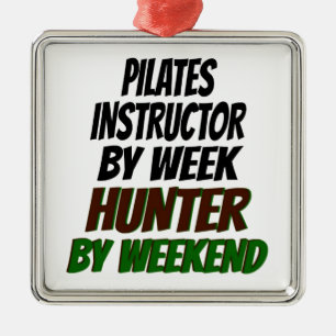 Pilootinstructeur Hunter Metalen Ornament