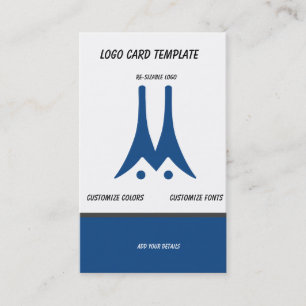 Pilootproject voor een luchtvaartkaartje op de dro visitekaartje