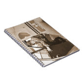 Pilot Amelia Earhart 1936 Notitieboek (Rechterzijde)