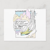 Pilot April Fools Cartoon Funny Gifts & T - shirts Briefkaart (Voorkant)