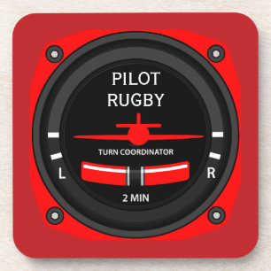 Pilot Aviation Geek Bier Onderzetter