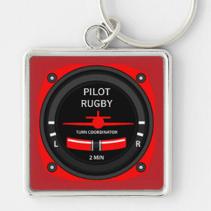 Pilot Aviation Geek Sleutelhanger