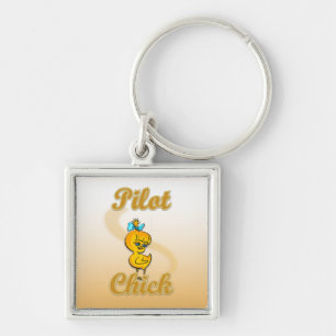 Pilot Chick Sleutelhanger