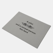 Pilot doormat deurmat (Schuin)