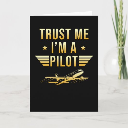 Pilot Gift Kaart (Voorkant)