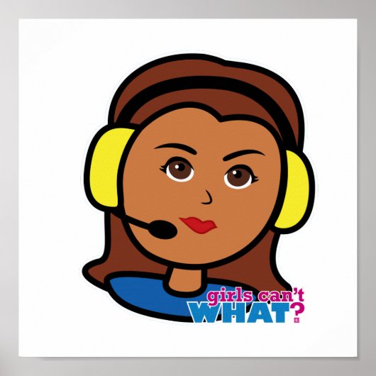 Pilot Girl Poster (Voorkant)