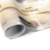 Pilot Happy retirement Cadeaupapier (Rol Hoek)