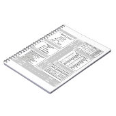 Pilot Kneeboard Notitieboek (Linkerzijde)