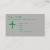 Pilot Micro CV Visitekaartje (Voorkant)