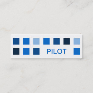 PILOT (moskee-vierkanten) Mini Visitekaartje
