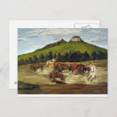 Pilot Mountain Hunt Briefkaart (Voorkant / Achterkant)