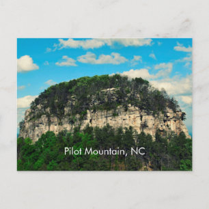 Pilot Mountain, NC-Briefkaart Briefkaart