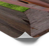 PILOT MOUNTAIN NOORD CAROLINA POSTER (Hoek)