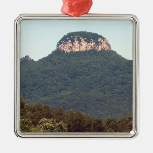 Pilot Mountain - North Carolina Metalen Ornament (Voorkant)
