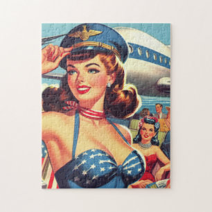  Pilot Pin-up Legpuzzel