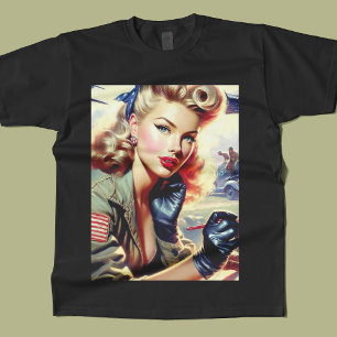  Pilot Pin Up T-shirt