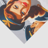 Pilot Pin-up Tissuepapier (Detail)