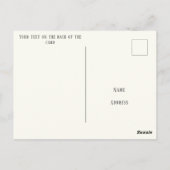 Pilot Point Texas Tulip Briefkaart (Achterkant)