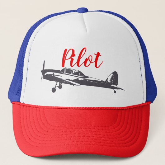Pilot Trucker Hat Trucker Pet (Voorkant)